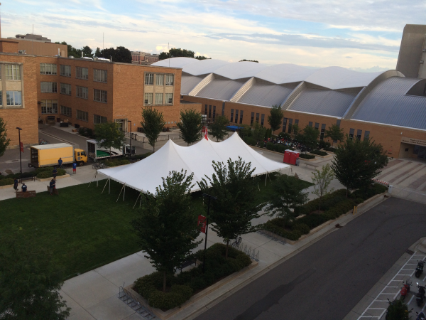 Pole Tent Rentals for Homecomings in Madison, WI