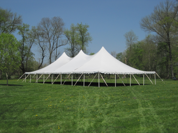 40x80 All White Wedding Tent