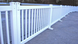 Signature Fence, White 6ft x 42" Height