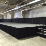Convention stage rental in Milwaukee, WI