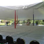 Tent rental for Hindu wedding ceremony in Pewaukee