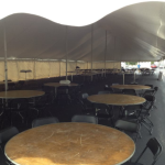 Pole tent rental in Fitchburg, Wisconsin