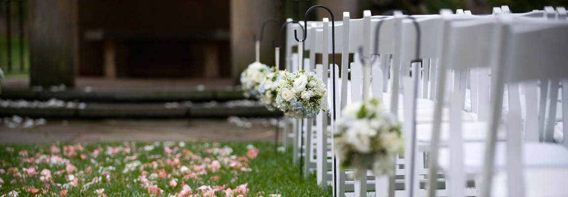 Chair rentals for Weddings