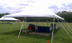 Rent self setup tents for disaster relief