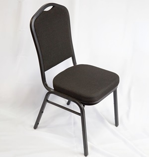 cushioned metal chairs